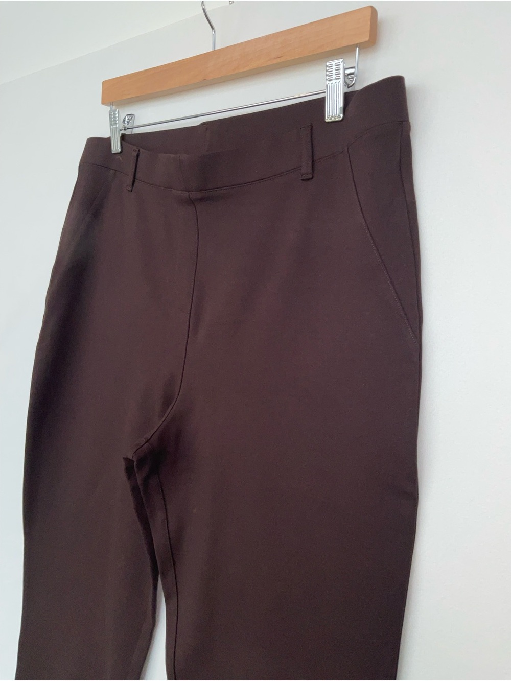 Quince Ponte Straight-Leg Trousers - Picture 3 of 9